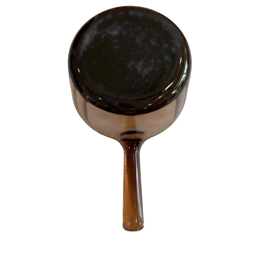 Visions Corning Saucepan Unisex 1.5 L Amber Glass Cookware V-0.5-B USA